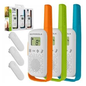STATIE RADIO PMR SET 3 BUC T42 MOTOROLA