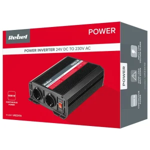 INVERTOR 24V/230V 1000W 2 IESIRI REBEL
