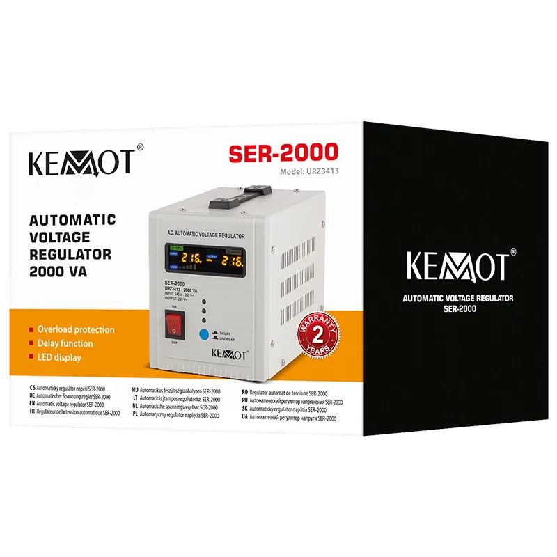 STABILIZATOR TENSIUNE AUTOMAT 2000VA KEMOT