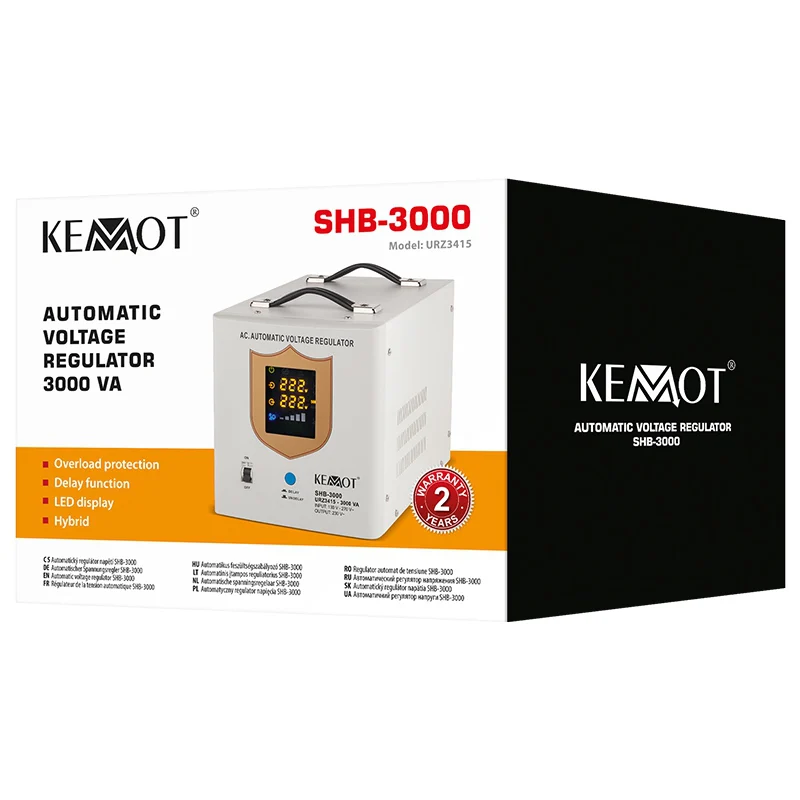 URZ3415@3 STABILIZATOR TENSIUNE AUTOMAT SERVO-MOTOR 3000VA KEMOT