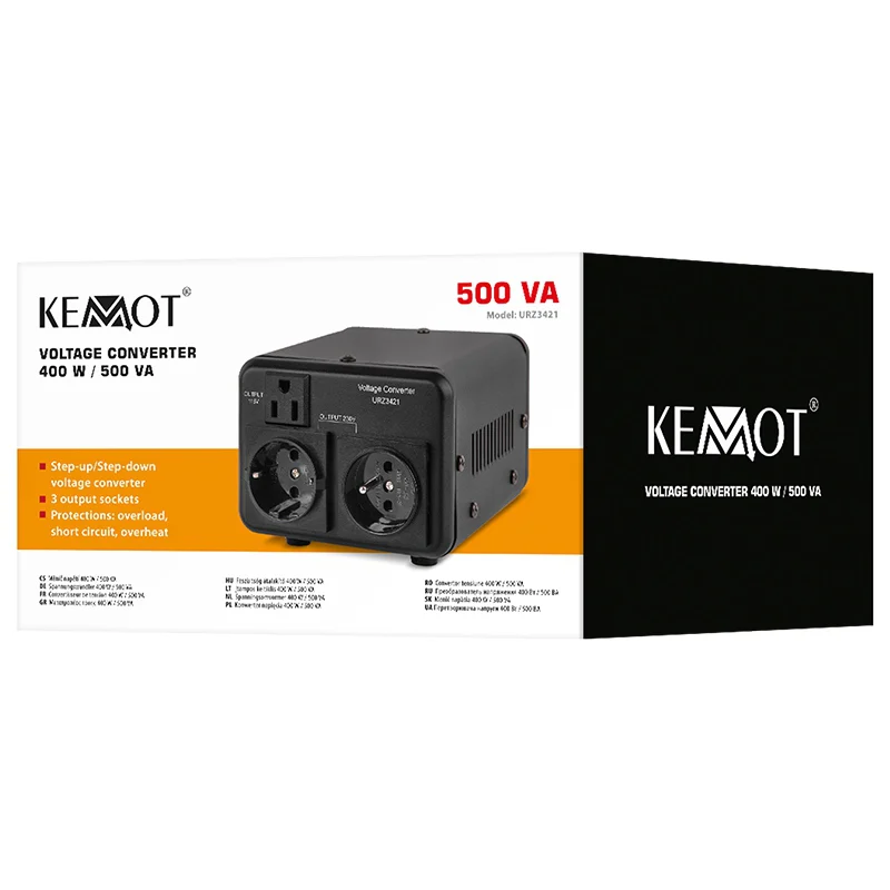 CONVERTOR TENSIUNE 400W 500VA KEMOT