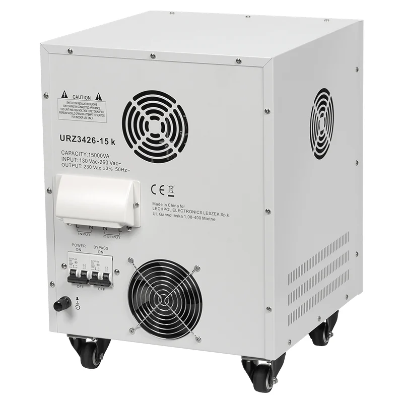 STABILIZATOR TENSIUNE SERVOMOTOR 15KVA KEMOT