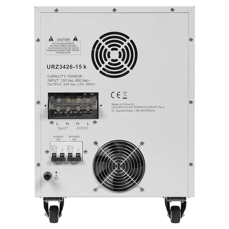 STABILIZATOR TENSIUNE SERVOMOTOR 15KVA KEMOT