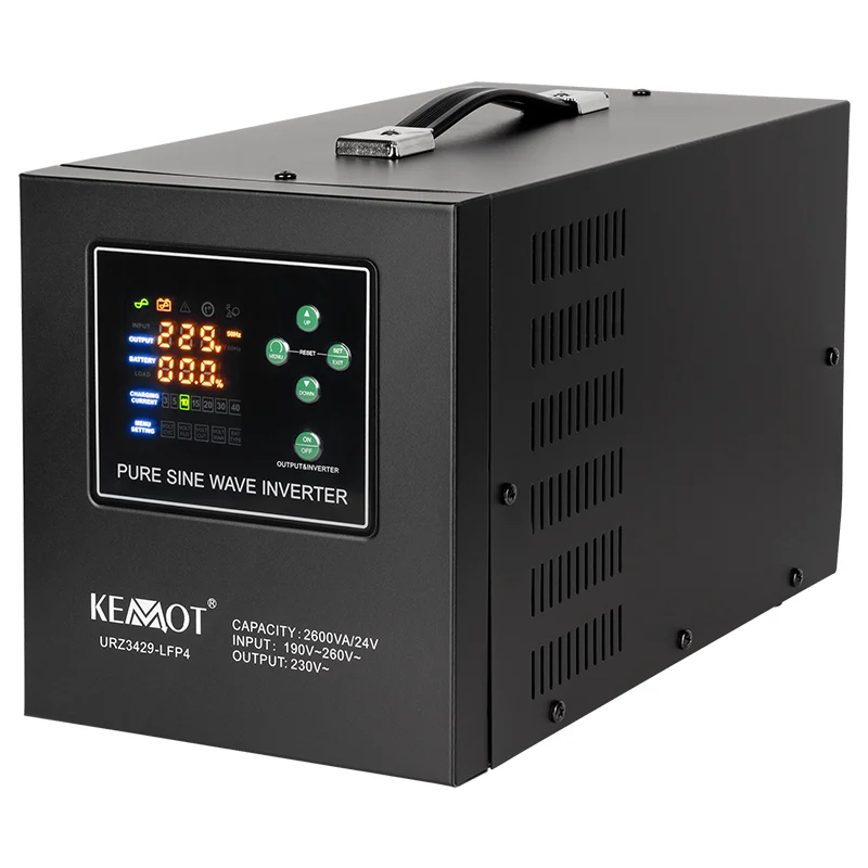 UPS CENTRALE SINUS PUR 2600VA/1800W 24V KEMOT