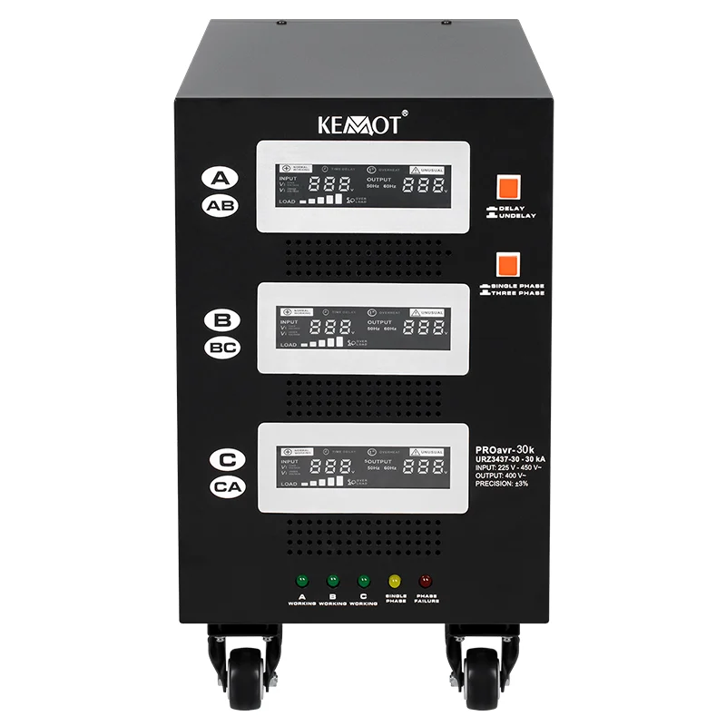 STABILIZATOR SERVOMOTOR TRIFAZAT 30KVA PROAVR-30K KEMOT