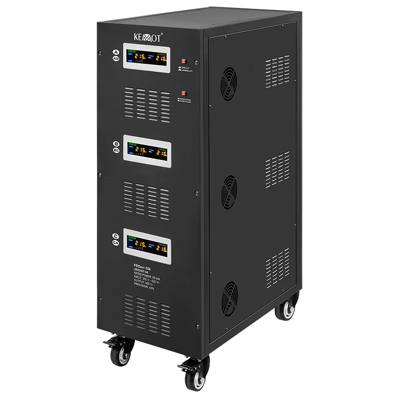 STABILIZATOR SERVOMOTOR TRIFAZAT 50KVA PROAVR-50K KEMOT