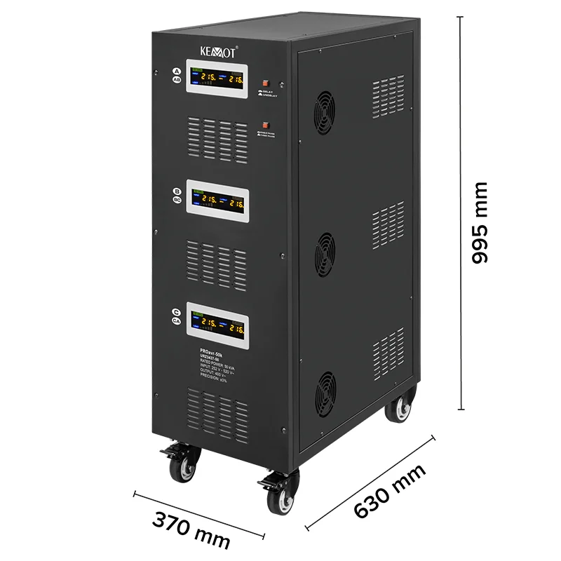 STABILIZATOR SERVOMOTOR TRIFAZAT 50KVA PROAVR-50K KEMOT