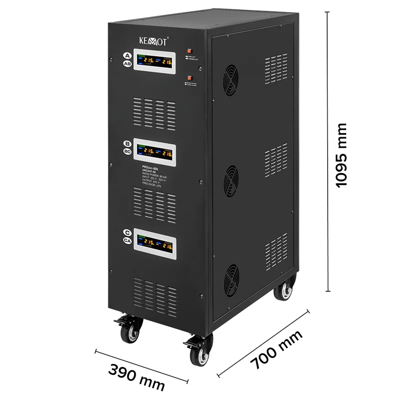 STABILIZATOR SERVOMOTOR TRIFAZAT 80KVA PROAVR-80K KEMOT