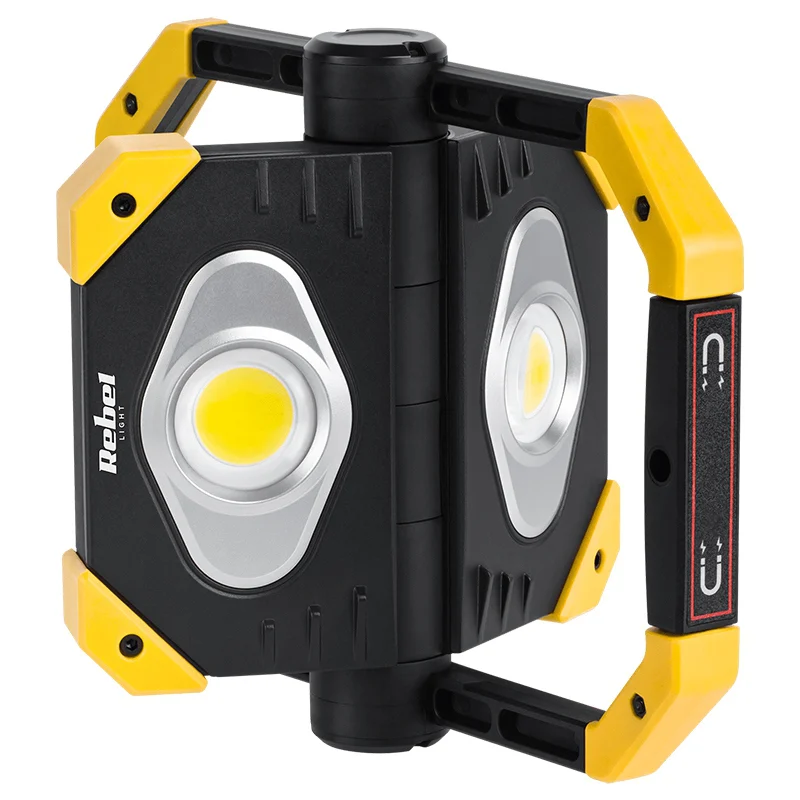 URZ3607@4 REFLECTOR LED 2X 9.5W COB ACUMULATOR 3.7V 5AH REBEL