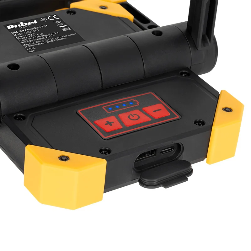 URZ3607@7 REFLECTOR LED 2X 9.5W COB ACUMULATOR 3.7V 5AH REBEL