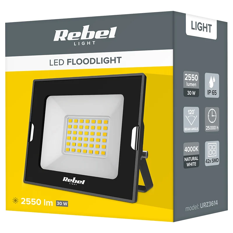 REFLECTOR LED 30W 4000K 230V REBEL
