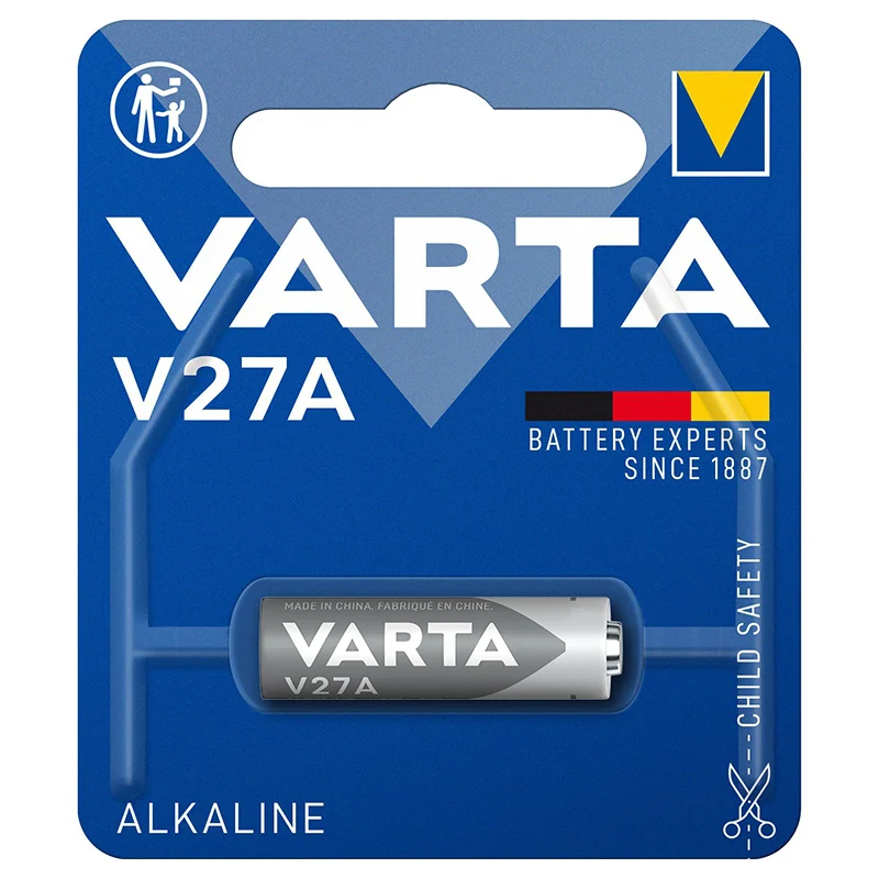 BATERIE ALCALINA 12V V27A BLISTER 1 BUC VARTA