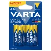 BATERIE ALCALINA LONGLIFE POWER LR06 BLISTER 6BUC VARTA