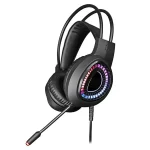 VH8010 CASTI HI-FI STEREO CU MICROFON GAMING RGB VARR
