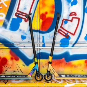 TROTINETA ACROBATII SKATER PRO NEON REBEL