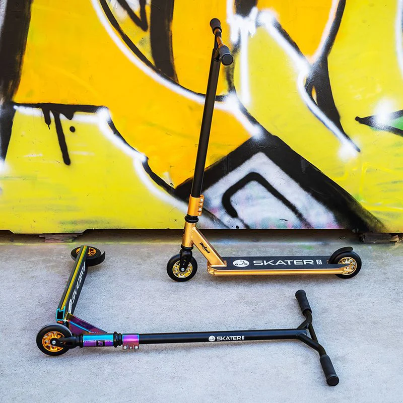 TROTINETA ACROBATII SKATER PRO NEON REBEL