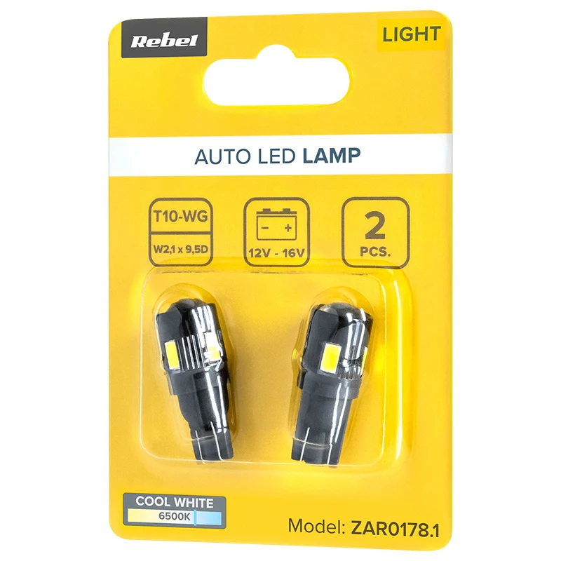 BEC LED AUTO CANBUS T10 5730 12V BLISTER 2 BUC