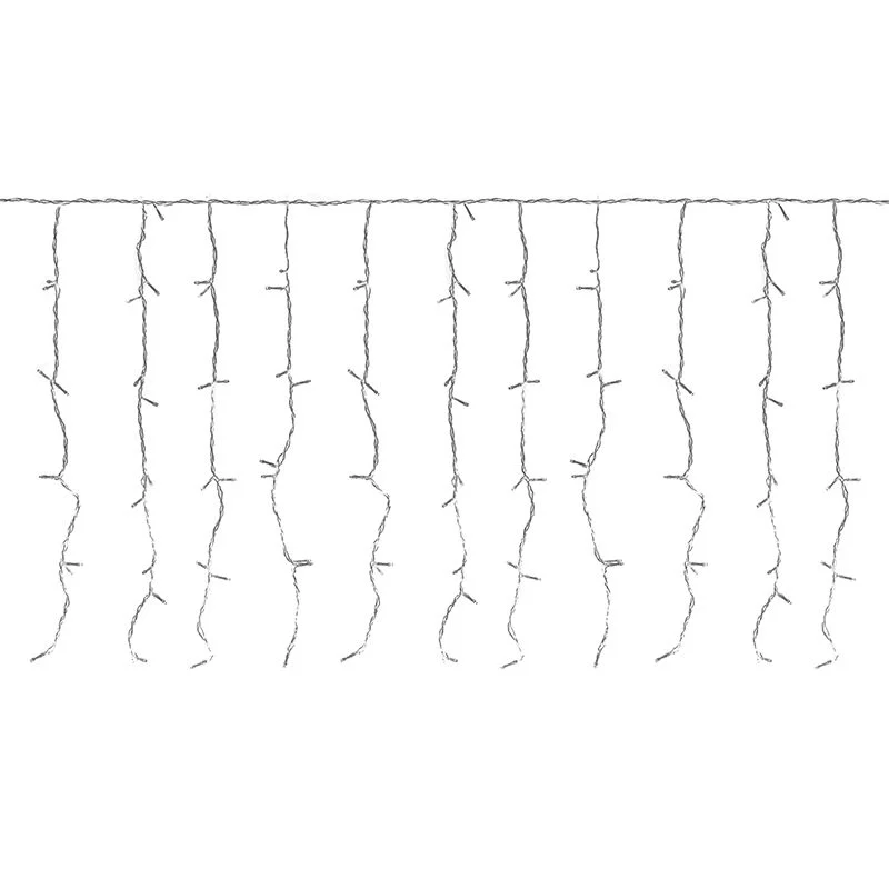PERDEA 650 LED-URI IP44 ALB RECE 10M REBEL