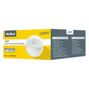 ZAR0507@4 LAMPA VEGHE CU SENZOR MISCARE REBEL