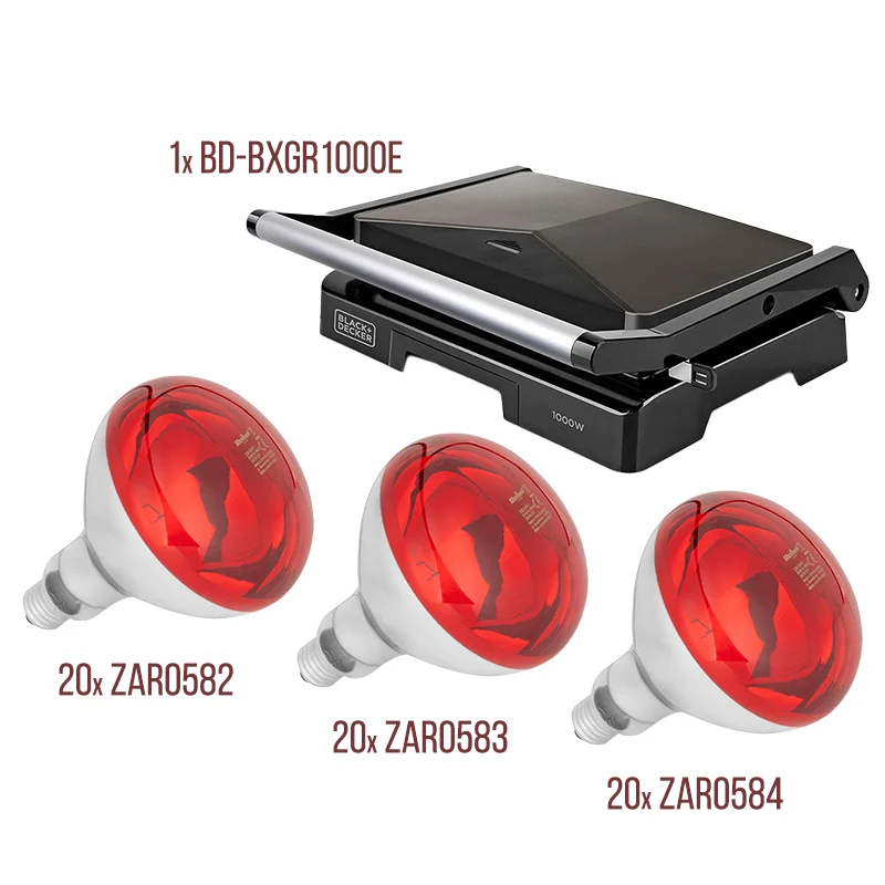 ZAR058X@1 PACHET PROMO 60X BEC INFRAROSU