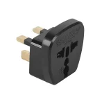ZLA0565A ADAPTOR TENSIUNE PRIZA UK - UNIVERSAL NEGRU
