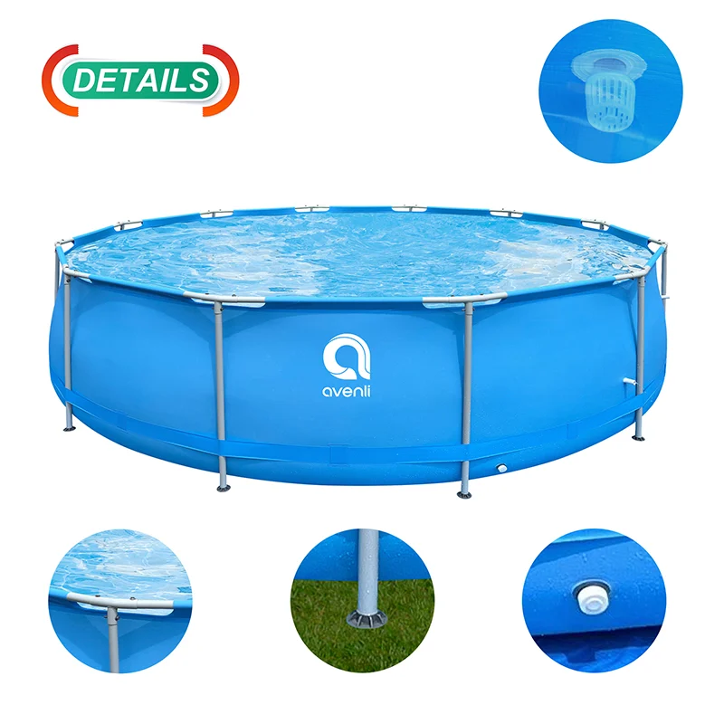 PISCINA CADRU METALIC 427 H84 FILTRU SI SCARA