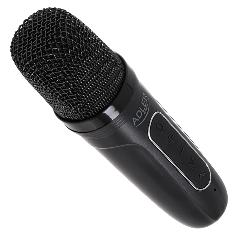 DIFUZOR KARAOKE CU MICROFON AD 1199 NEGRU ADLER
