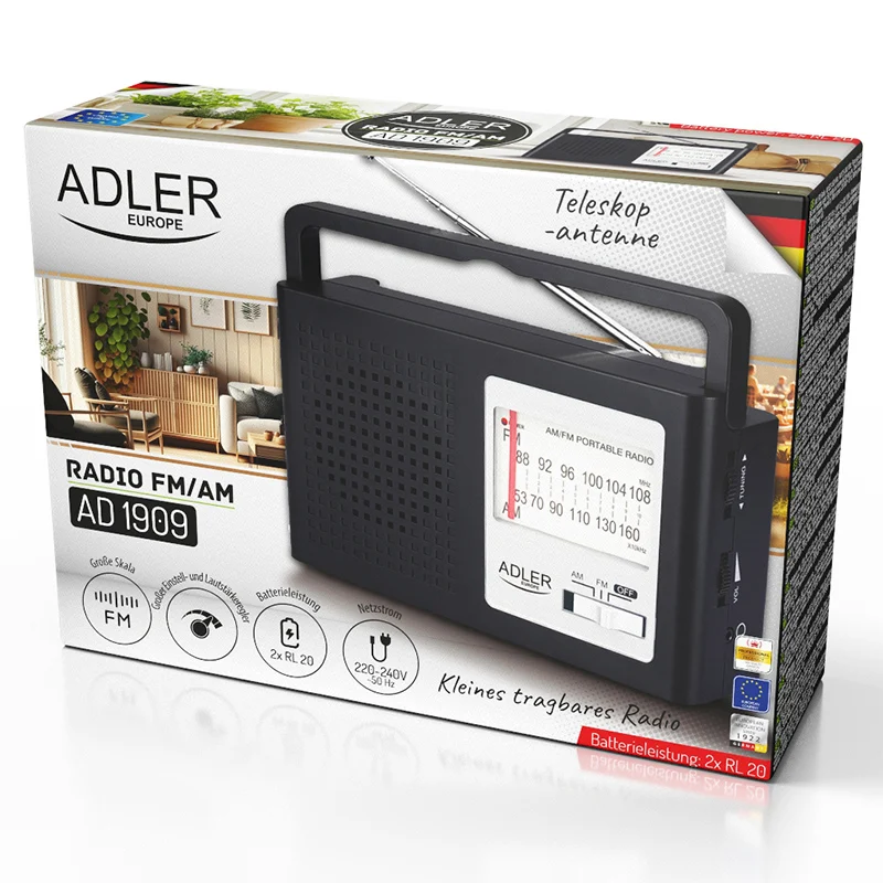 AD1909@6 RADIO AM FM AD 1909 ADLER