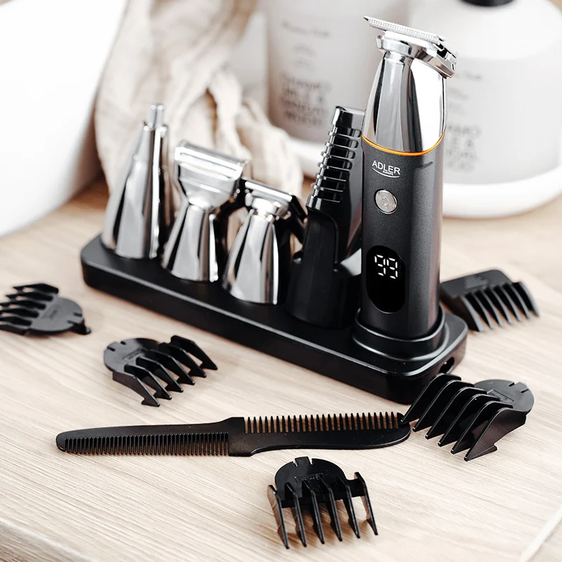 SET 5 IN 1 TRIMMER CU AFISAJ LED AD 2946 ADLER
