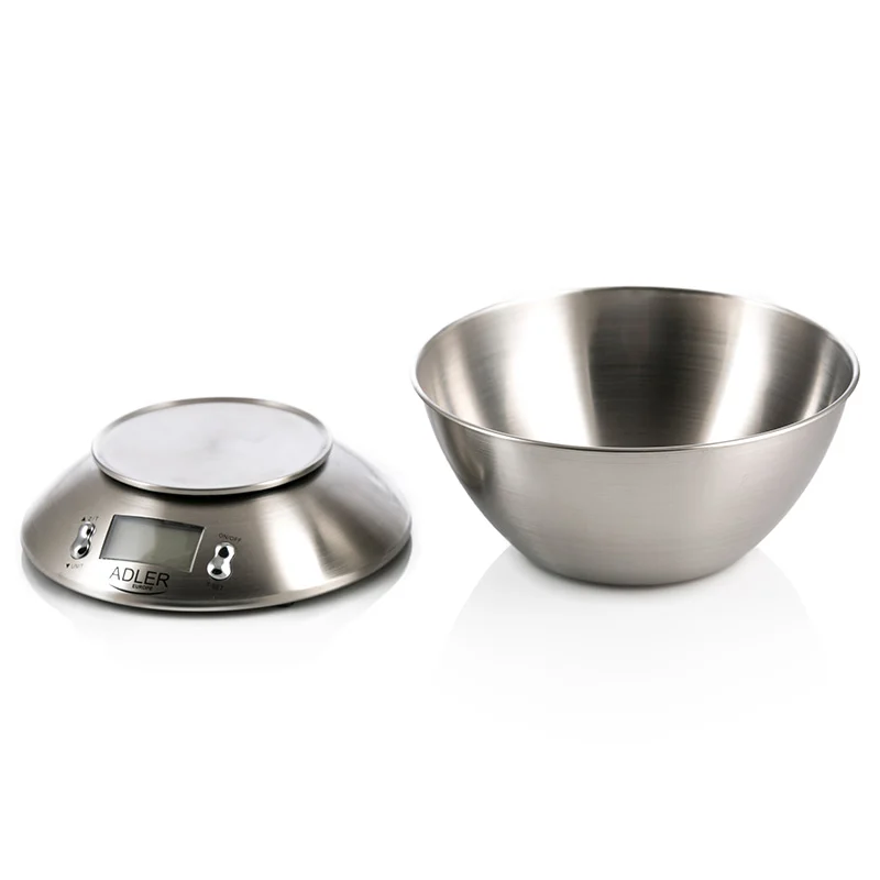 AD3134@2 CANTAR BUCATARIE CU BOL INOX 1.8L ADLER