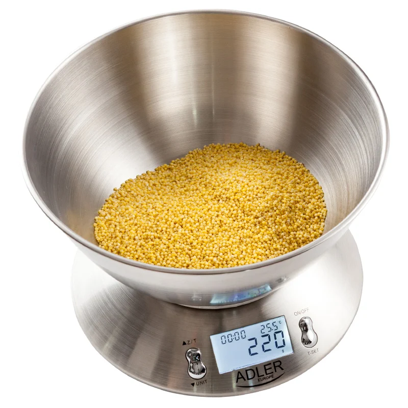 AD3134@4 CANTAR BUCATARIE CU BOL INOX 1.8L ADLER