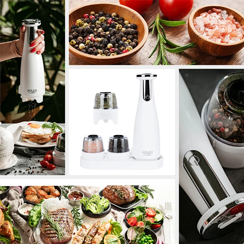 AD4449W@7 SET 3 RASNITE CONDIMENTE AD 4449W ALB ADLER