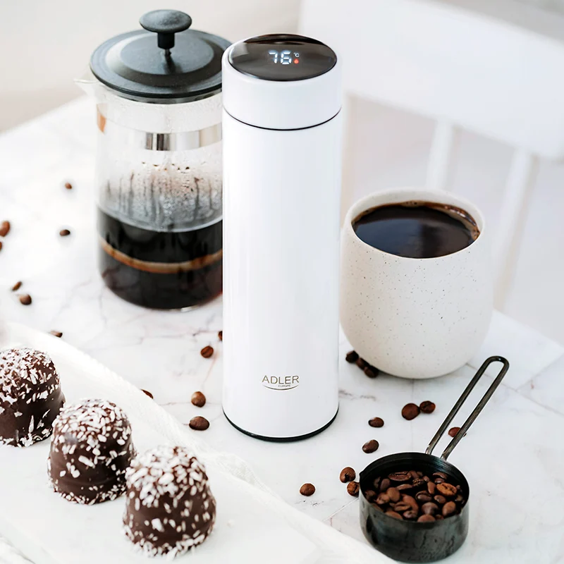 TERMOS CU AFISAJ TEMPERATURA AD 4506 ALB ADLER