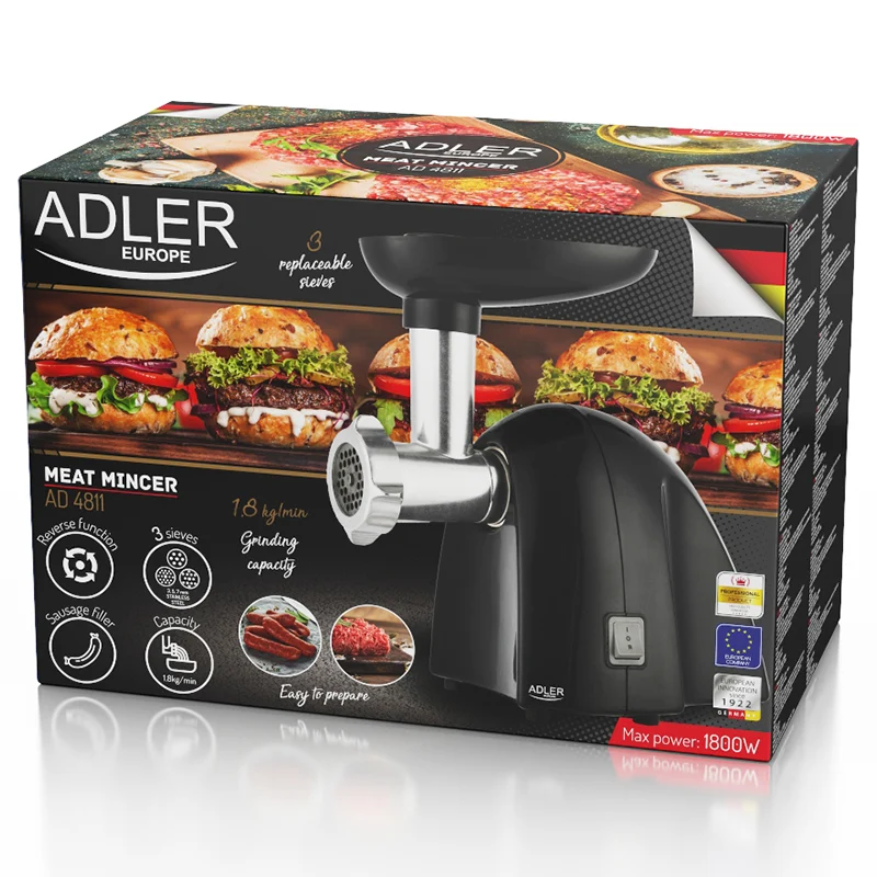 MASINA DE TOCAT CARNE 1800W AD 4811 ADLER