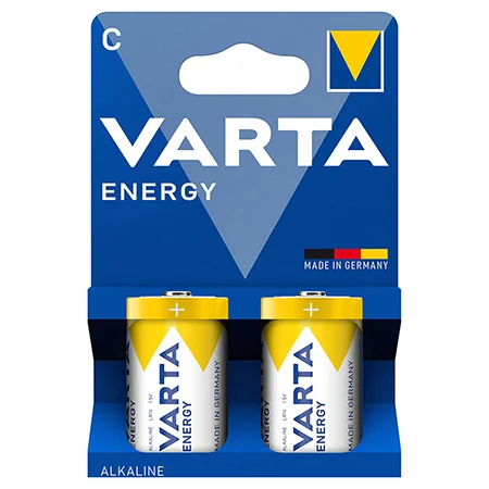 BATERIE ALCALINA ENERGY LR14 BL 2 BUC VARTA