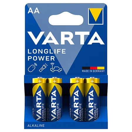 BATERIE ALCALINA LONGLIFE POWER LR6 BL 4 BUC VARTA