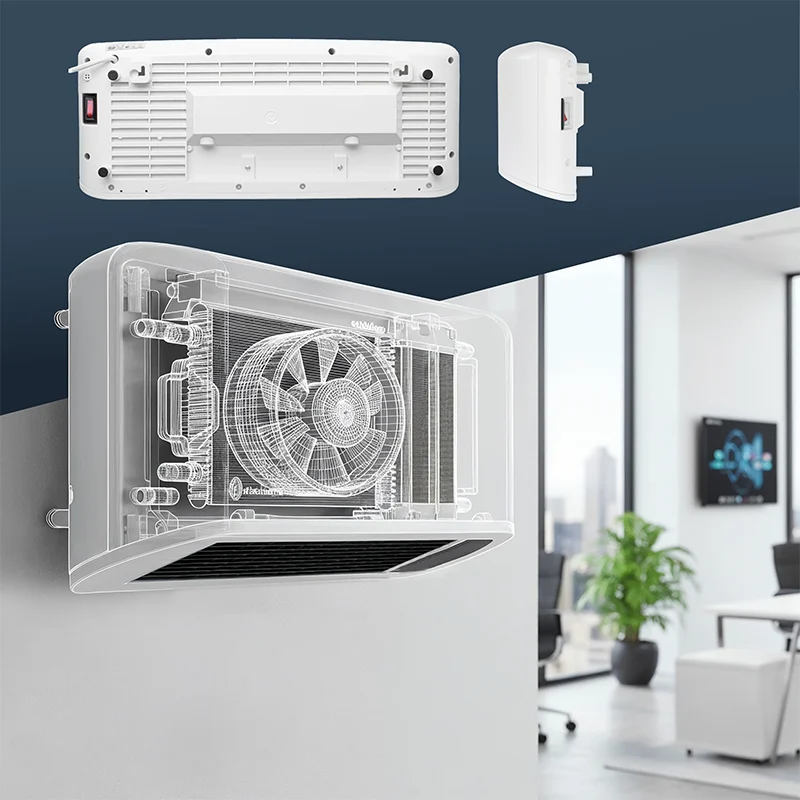 AEROTERMA TIP CORTINA DISPLAY LED TELECOMANDA 2000W