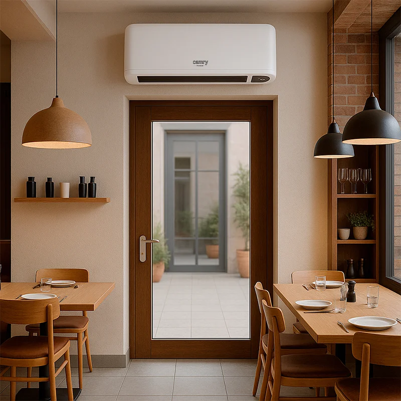 AEROTERMA TIP CORTINA DISPLAY LED TELECOMANDA 2000W