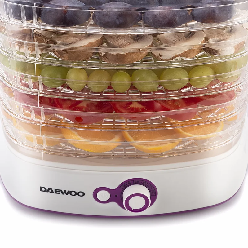 DESHIDRADOR ALIMENTE 5 TAVI 500W DAEWOO