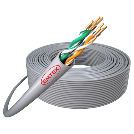 KAB-EMT13 CABLU UTP CAT5E CUPRU 24AWG 305M EMTEX