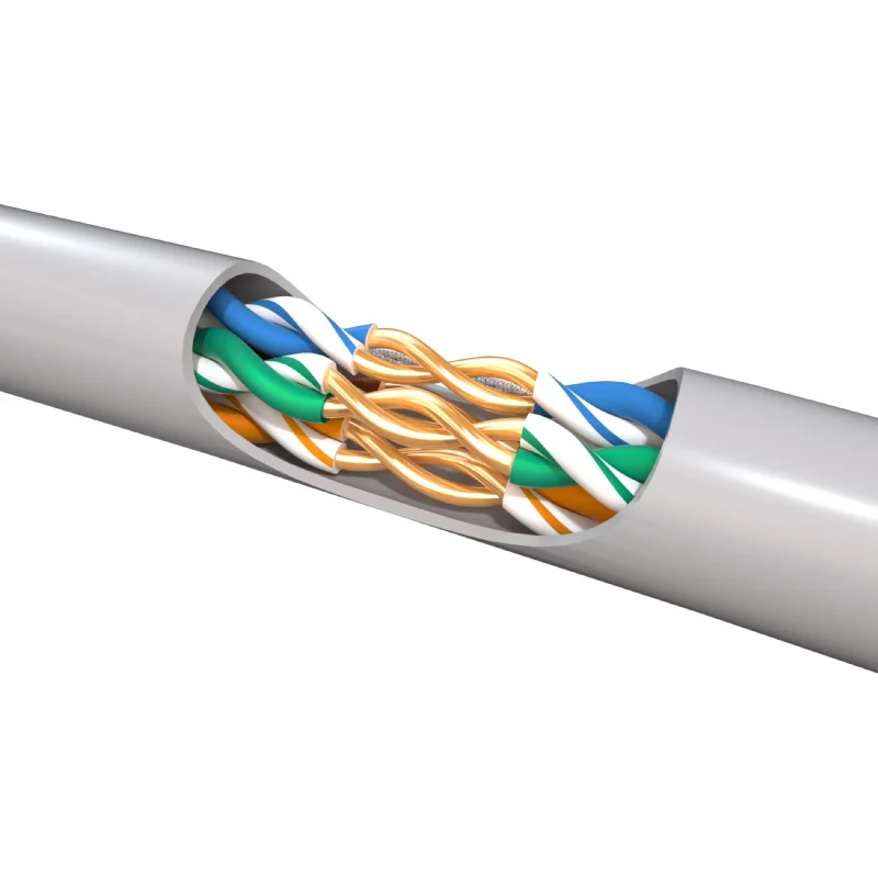 CABLU UTP CAT5E CUPRU 24AWG 305M EMTEX