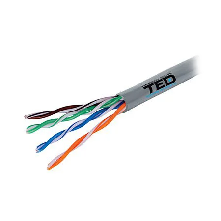 KAB-TED3 CABLU UTP CAT 5 CCA 0.5MM 305M TED ELECTRIC