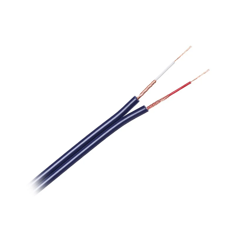CABLU 2RCA 3MM ALBASTRU ROLA