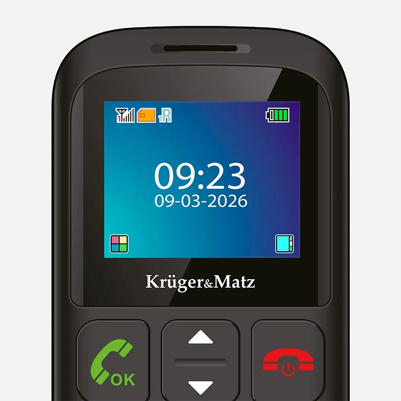 TELEFON GSM SENIORI BUTON SOS KRUGER&MATZ