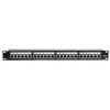 KOM-EMT6 PATCH PANEL 24 PORTURI UTP CAT 5E KRONE+110 EMTEX