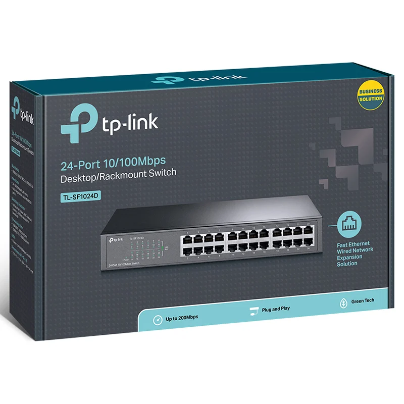 SWITCH 24 PORTURI TP-LINK TL-SF1024D 10/100MBS TP-LINK