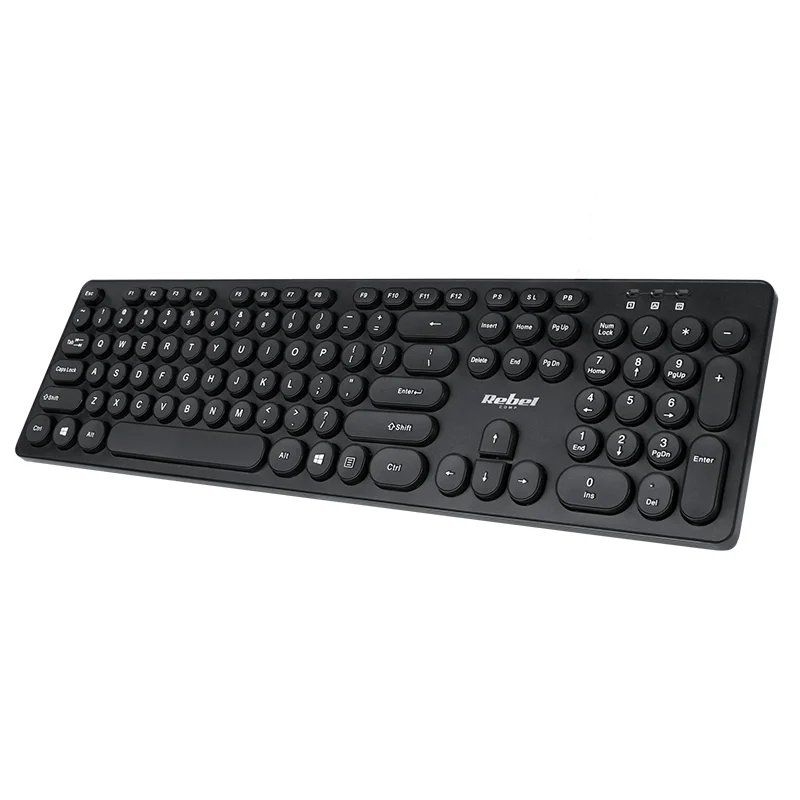 KOM1028@2 TASTATURA WIRELESS WK100 REBEL