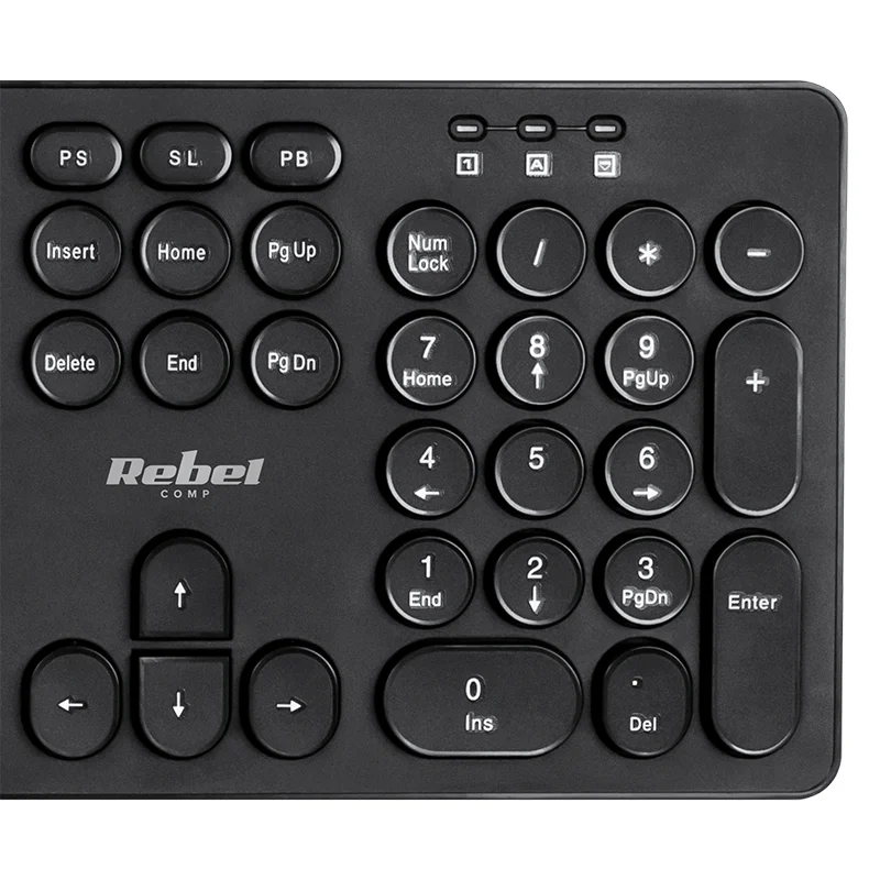 KOM1028@4 TASTATURA WIRELESS WK100 REBEL