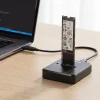 DOCKING STATION NVME M2 USB TYPE-C REBEL