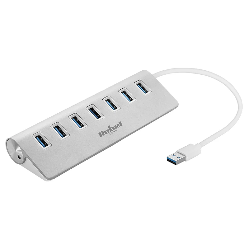 HUB USB 3.0 7 PORTURI REBEL